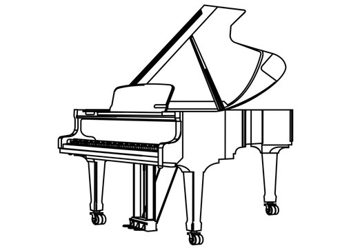 Drawing Piano" Images – Browse 1 Stock Photos, Vectors, and Video | Adobe  Stock