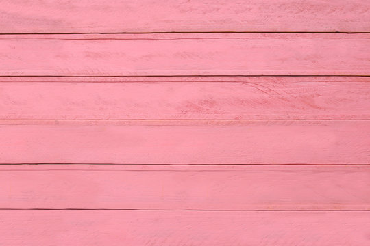 Pink wood texture background,walls of the interior.