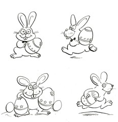 Easter bunnies
