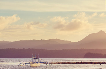 Boat in Philippines