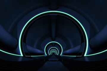 design element. 3D illustration. rendering. futuristic interior  high resolution background