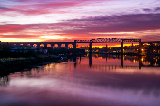 Sunset at Drogheda, Ireland