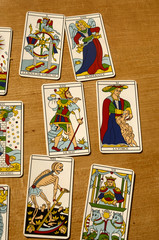 Tarot de Marseille : Arcanes majeures