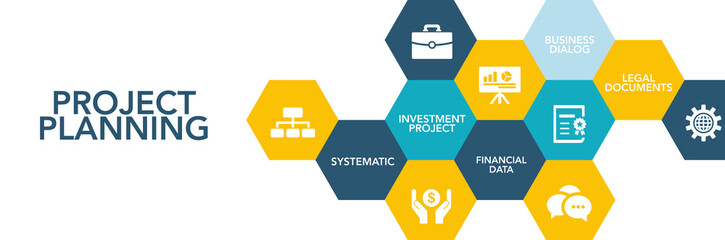 Project Plannıng Icon Conept