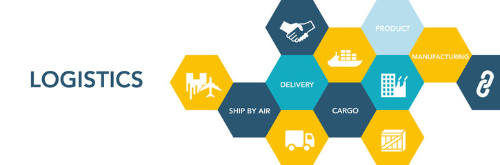 Logıstıcs Icon Concept