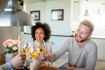 Enjoying romantic day