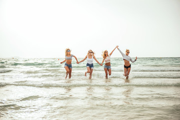 Hand in hand across the water