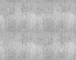 Obraz premium Seamless grey smooth new concrete wall texture.