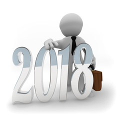 3d character with 2018