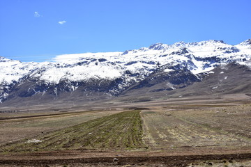 Shahin Shahr to Fereydoun Shahr, Esfahan, on the spring road trip, within 2 hour drive environment will totally change  