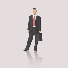 Business man Vector Illustration