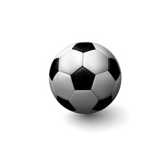 Vector soccer ball.