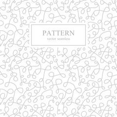 Curly seamless pattern.