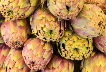Obraz premium Big Purple Artichokes