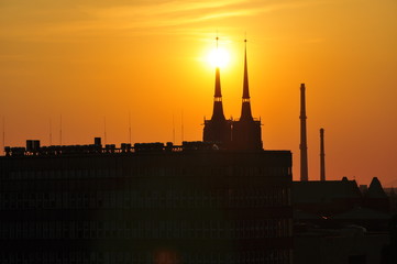 Naklejka premium Old Town