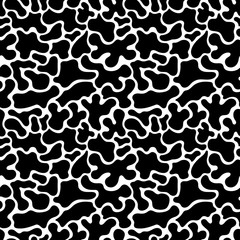 Seamless pattern in memphis style. Retro fashion 80-90s.