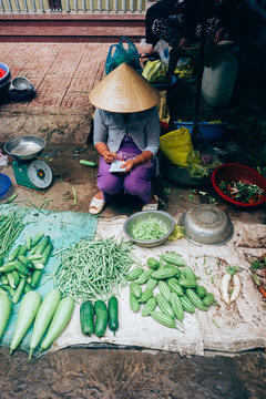 Vietnamese food market