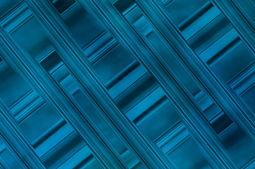 Abstract square background texture in blue