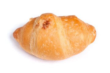 Small croissant isolated