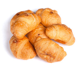 Heap of small croissant