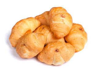 Heap of small croissant