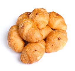 Heap of small croissant