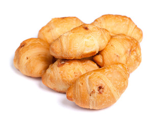 Heap of small croissant