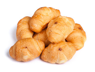 Heap of small croissant