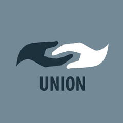 vector logo handshake