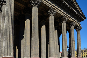 Naklejka premium Saint-Petersburg, stone Corinthian columns