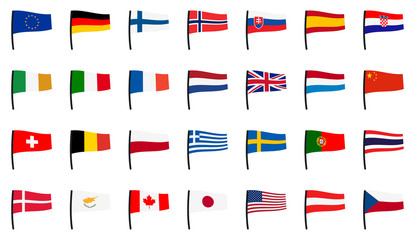 collection of flags © picoStudio