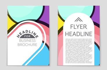 Abstract vector layout background set. For art template design, list, front page, mockup brochure theme style, banner, idea, cover, booklet, print, flyer, book, blank, card, ad, sign, sheet,, a4.