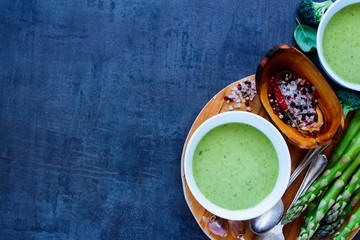 Green vegetable soup