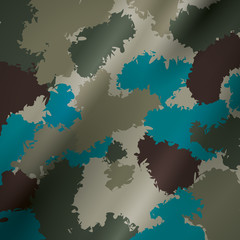 Military camouflage background vector illustration graphic design