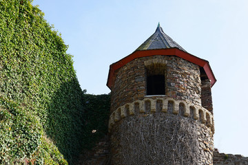 Fototapeta premium Castle Thurant at Alken City near Moselle river Germany