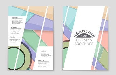 Abstract vector layout background set. For art template design, list, front page, mockup brochure theme style, banner, idea, cover, booklet, print, flyer, book, blank, card, ad, sign, sheet,, a4.