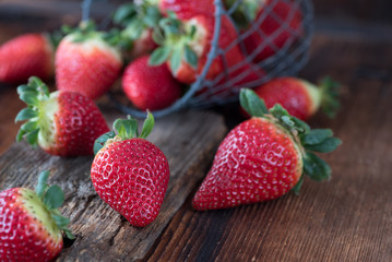 Frische Erdbeeren (Erdbeerzeit)