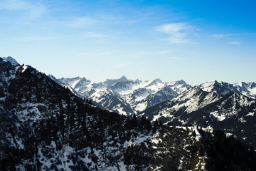 Berglandschaft Österreich Winter