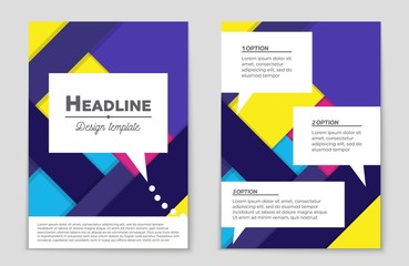 Abstract vector layout background set. For art template design, list, front page, mockup brochure theme style, banner, idea, cover, booklet, print, flyer, book, blank, card, ad, sign, sheet,, a4.