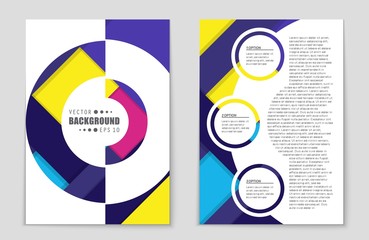 Abstract vector layout background set. For art template design, list, front page, mockup brochure theme style, banner, idea, cover, booklet, print, flyer, book, blank, card, ad, sign, sheet,, a4.