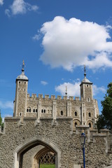 Fototapeta na wymiar The Tower of London in London, England United Kingdom 