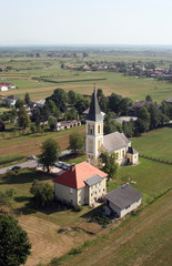 Parish Church of Saint Joseph in Sisljavic, Croatia