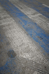 Fototapeta premium Pedestrian crosswalk background