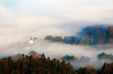 Fototapeta premium Pieniny - Polska - Jaworki 