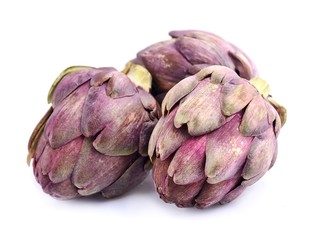 Fototapeta premium Fresh artichokes .