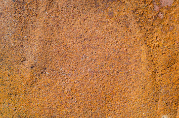 Rust on an old sheet of metal texture