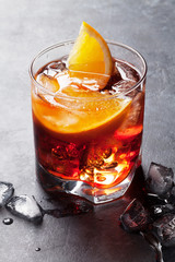 Negroni cocktail