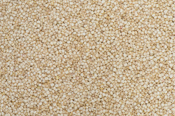 White quinoa rice background