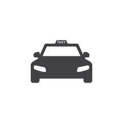 Taxi icon. vector illustration