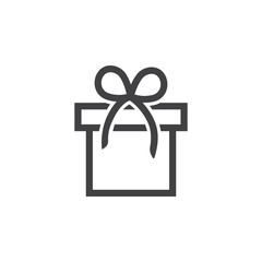 Gift icon vector illustration